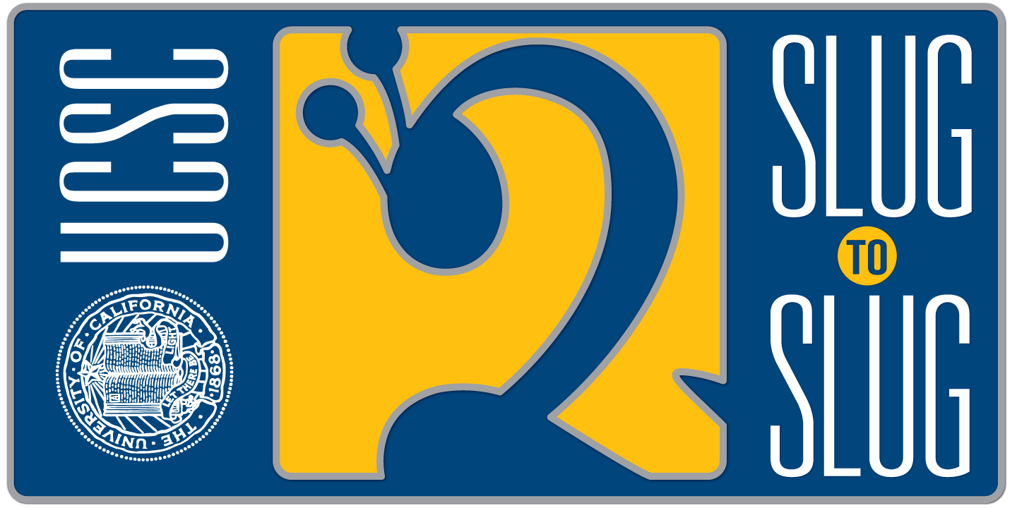 UCSC Logo with Slug2Slug